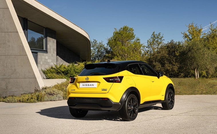 Imagen principal - Detalles del interior y exterior del nuevo Juke