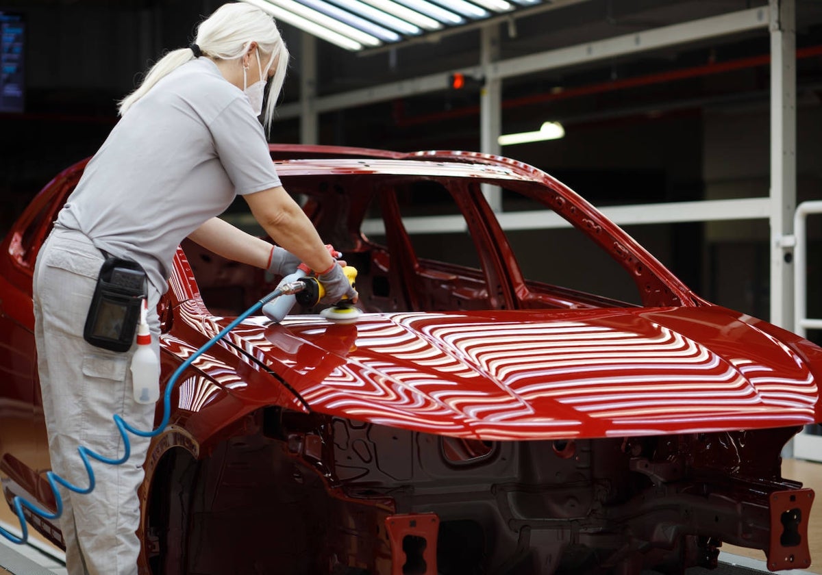 Fabricación del Volkswagen Taigo en Volkswagen Navarra