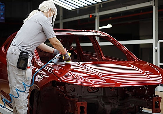 Fabricación del Volkswagen Taigo en Volkswagen Navarra