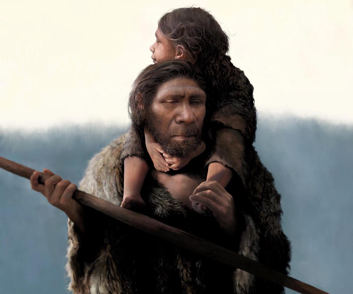 Neanderthals painted, dressed, took care of their elders and also knew how to use glue