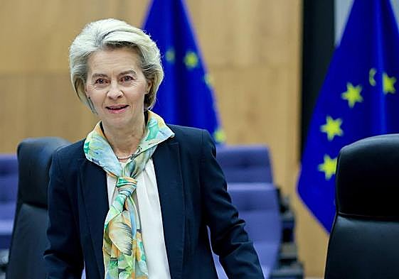 La presidenta de la Comisión Europea, Ursula von der Leyen.
