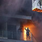 «Es un infierno, es una locura. Hay gente gritando en los balcones»