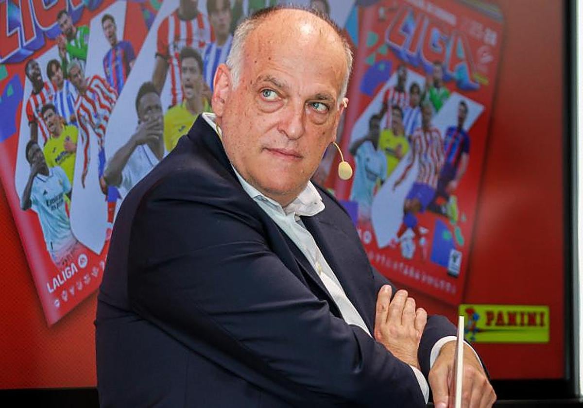 Javier Tebas, presidente de LaLiga