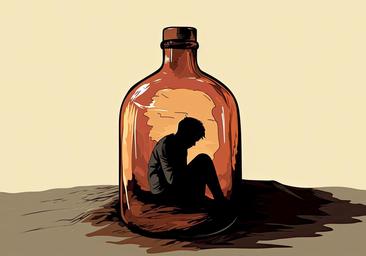 El alcoholismo está mal tratado