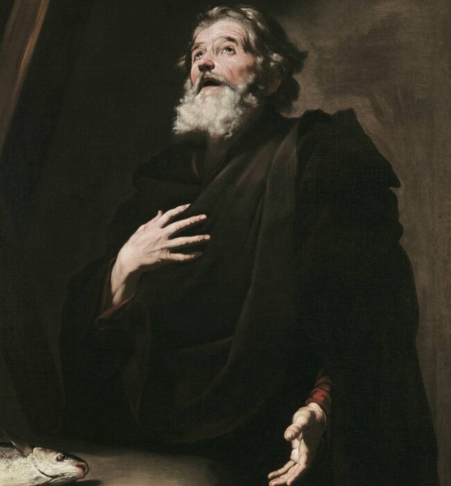 'San Andrés' (h.1630-1640). José de Ribera.