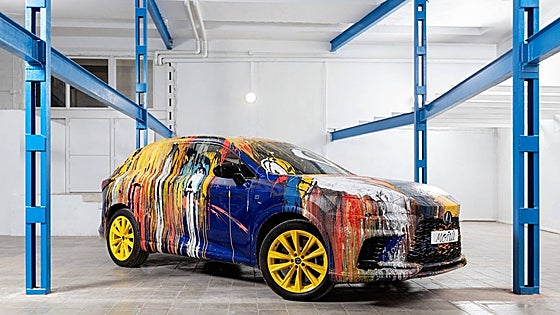 El ganador del VI Concurso Lexus Art Car  se hace realidad en Arco