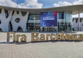 Imagen de archivo de la Fira de Barcelona durante el Mobile World Congress.