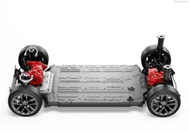 Baterías de un Tesla Model S