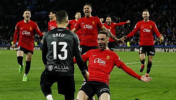 Greif, el muro del Mallorca que se inspira en Kobe Bryant y Rafa Nadal