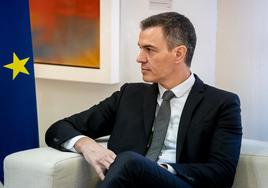 El presidente del Gobierno, Pedro Sánchez