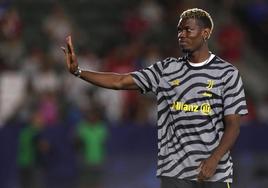 Paul Pogba, en un partido con la Juventus.