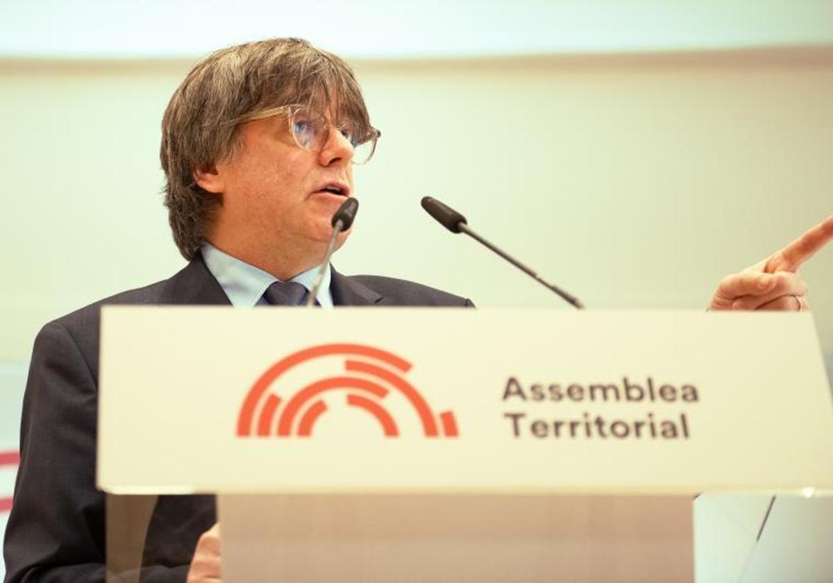 El expresidente de la Generalitat Carles Puigdemont.