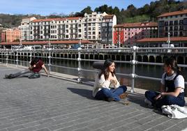 Ambiente caluroso en el mes de febrero en una imagen de archivo.