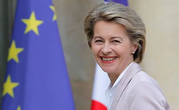 La presidenta de la Comisión Europea, Ursula von del Leyen