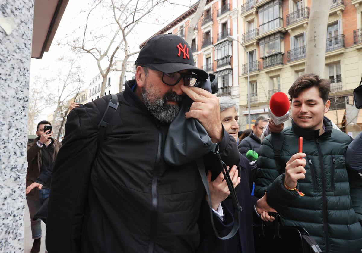 Koldo García sale de la Audiencia Nacional el pasado 22 de febrero.