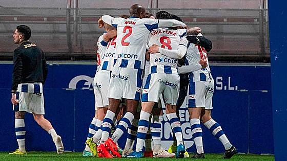 El Leganés afianza su liderato a costa de hundir más al Amorebieta