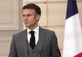 El presidente francés, Emmanuel Macron, en una imagen de archivo.