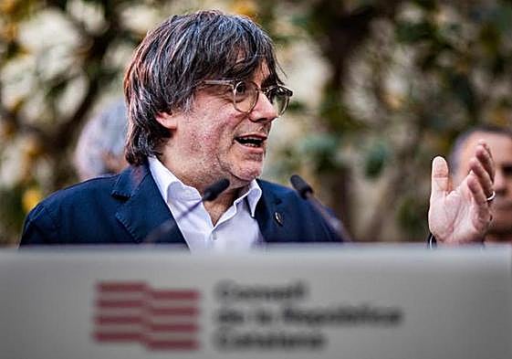 Carles Puigdemont.