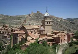 Vista de Albarracín, el bellísimo pueblo de Teruel que ha ganado dos mil hectáreas de extensión a Cuenca.
