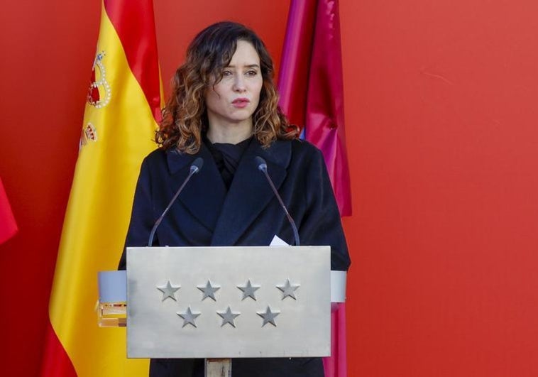 Isabel Díaz Ayuso, presidenta de la Comunidad de Madrid.