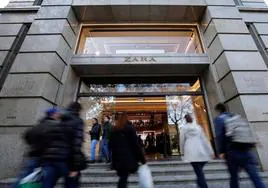 Una tienda de Zara.