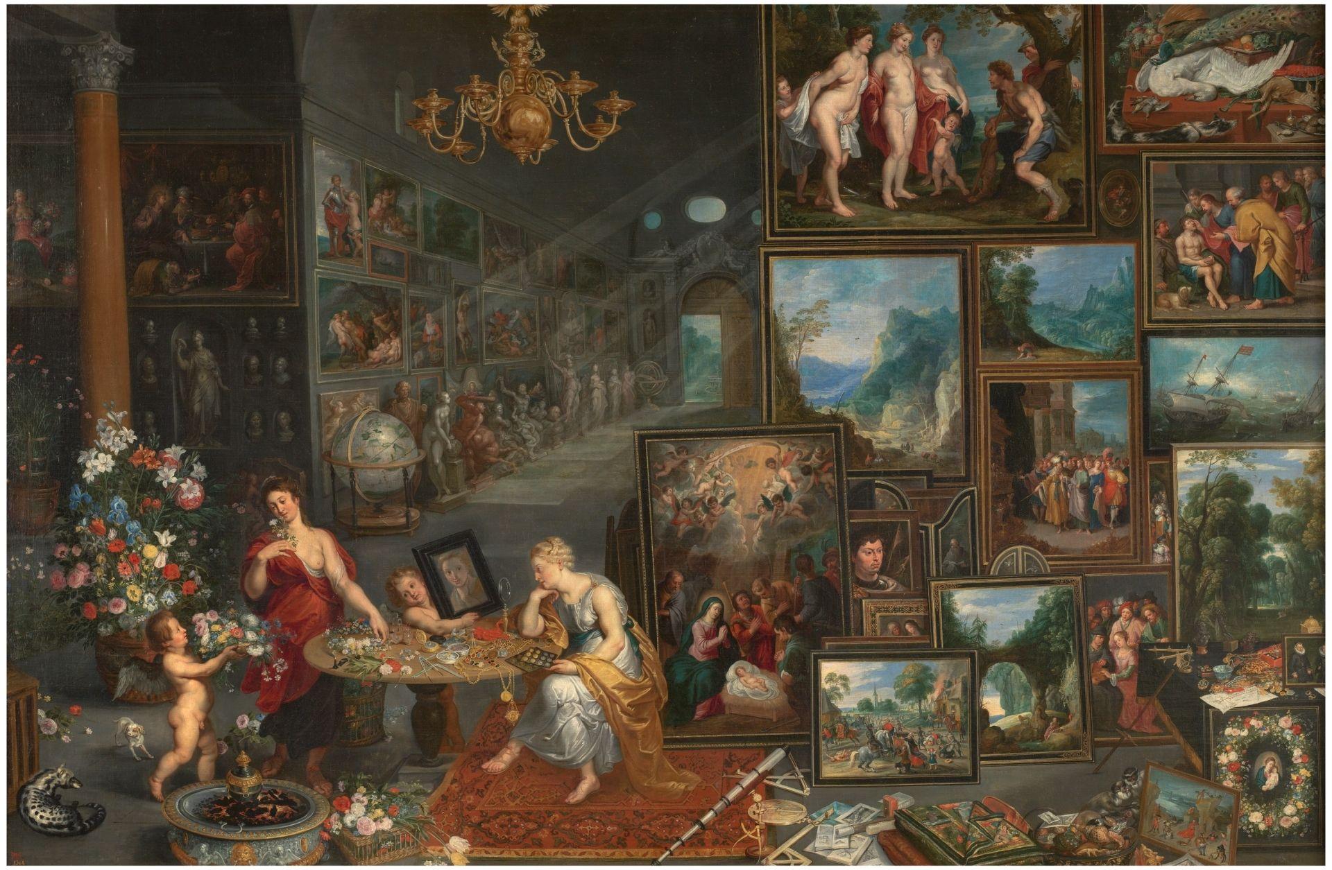 La Vista y el Olfato, de Jan Brueghel el Viejo, Hendrick van Balen y otros. Estará del 14 de octubre al 10 de noviembre en el Museo de Mallorca.