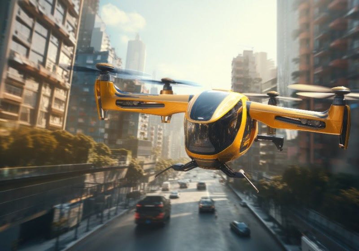 La movilidad del futuro contará con aerotaxis que evitarán atascos de tráfico