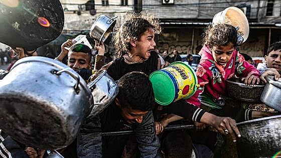 La hambruna ha matado ya a 27 niños en Gaza
