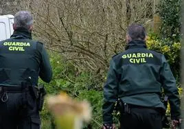 Varios agentes de la Guardia Civil