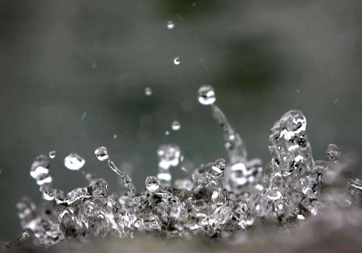 Gotas de agua.
