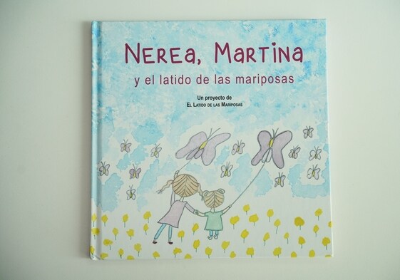 El libro 'Nerea, Martina y el latido de las mariposas'.