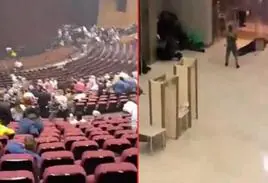 Así entraron los terroristas en la sala de conciertos: encapuchados y con metralletas
