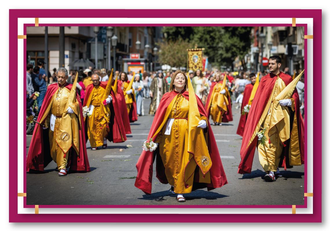 Desfile de Resurrección en el Marítimo.