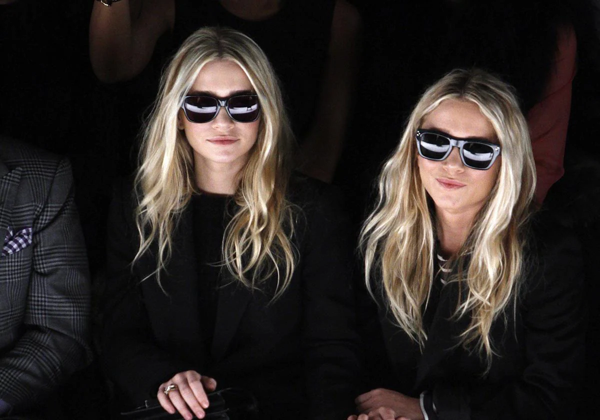 Mary-Kate y Ashley Olsen, en la Semana de la Moda de Nueva York.