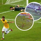 España-Brasil: Del grotesco error de Cardeñosa al brillo de Neymar