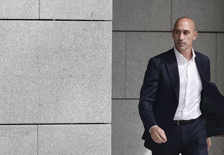 El expresidente de la Federación Española de Fútbol (RFEF) Luis Rubiales