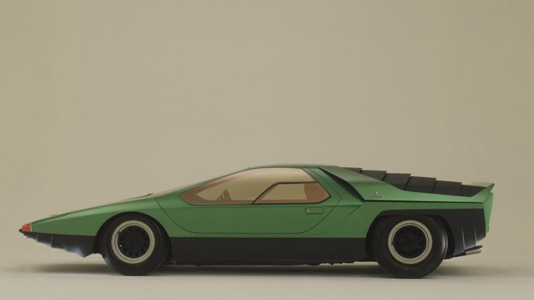 Alfa Romeo Carabo de 1968, pura línea cuña