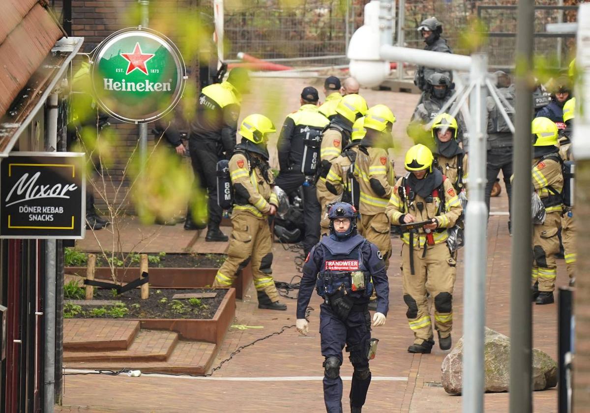 En la zona del secuestro se han desplegado las fuerzas de seguridad.