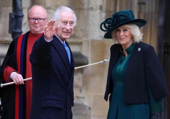 El rey Carlos III y la reina Camila.