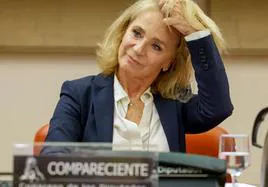 La expresidenta del Consejo de RTVE, Elena Sánchez