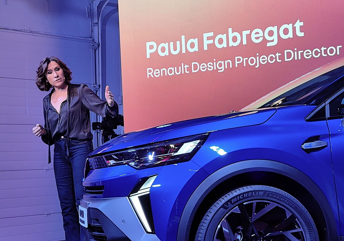 La diseñadora atendió a ABC durante la presentación del nuevo Captur