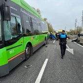 Tres jóvenes muertos y otros dos heridos al saltarse un semáforo en Madrid