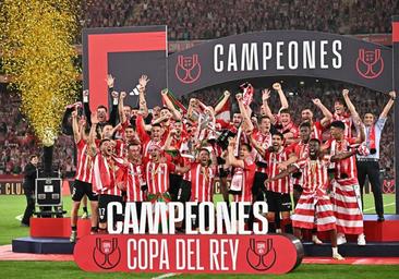 La Copa prometida acaba con la travesía del Athletic