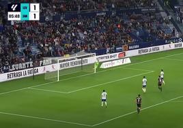 Un golazo de Dela acerca al Levante a los 'playoffs' de ascenso