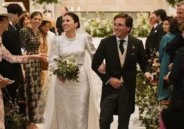Almeida, en su boda con Teresa Urquijo: «No sé qué ha visto ella en mí»