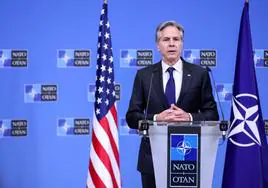 El secretario de Estado de EE UU, Antony Blinken, esta semana en la sede de la OTAN en Bruselas.