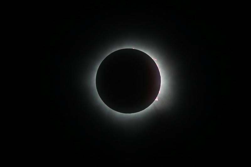 Así se ha visto el eclipse solar en EE UU