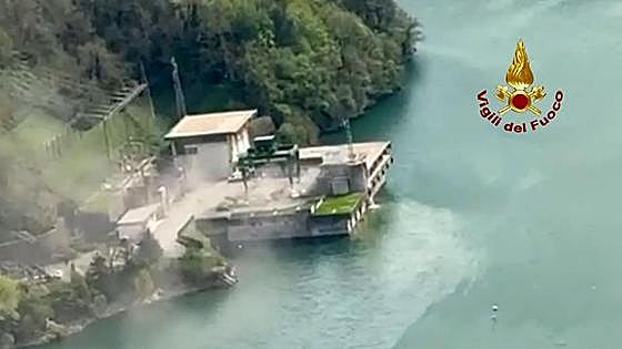 Cuatro muertos en la explosión de una central hidroeléctrica en Italia