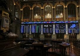 Sede de la Bolsa en Madrid.