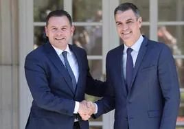 Pedro Sánchez recibe este lunes en la Moncloa al primer ministro portugués Luis Montenegro.